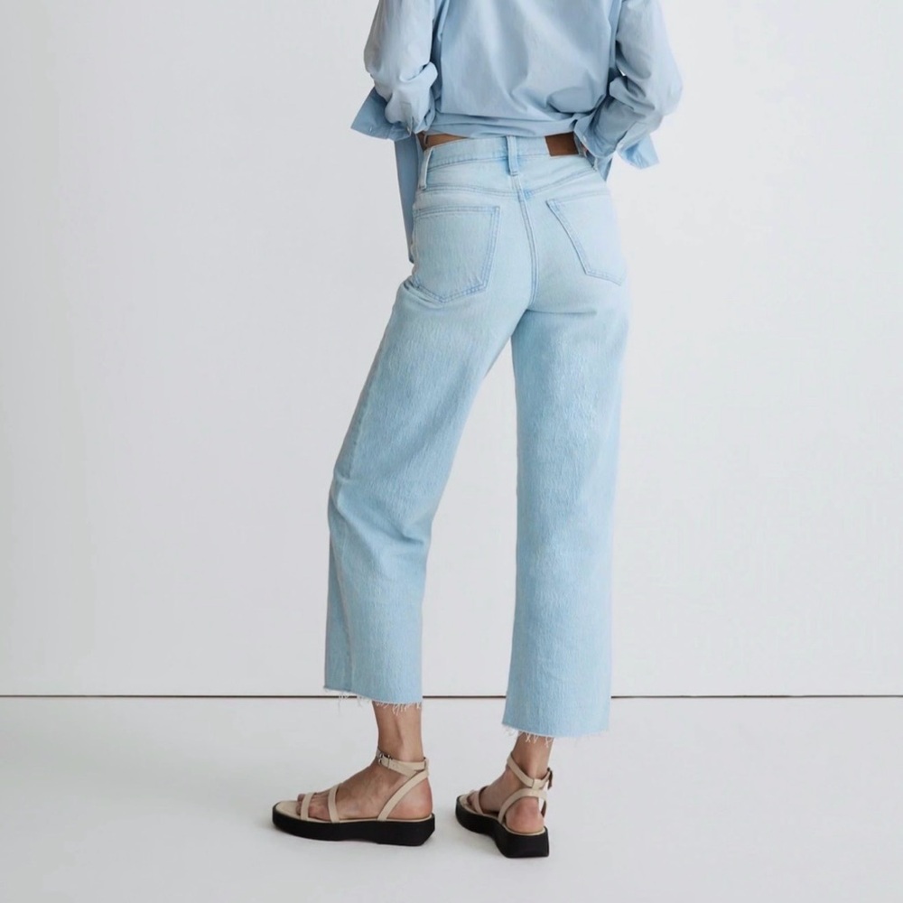 Madewell The Perfect Vintage Wide-Leg Crop Jean